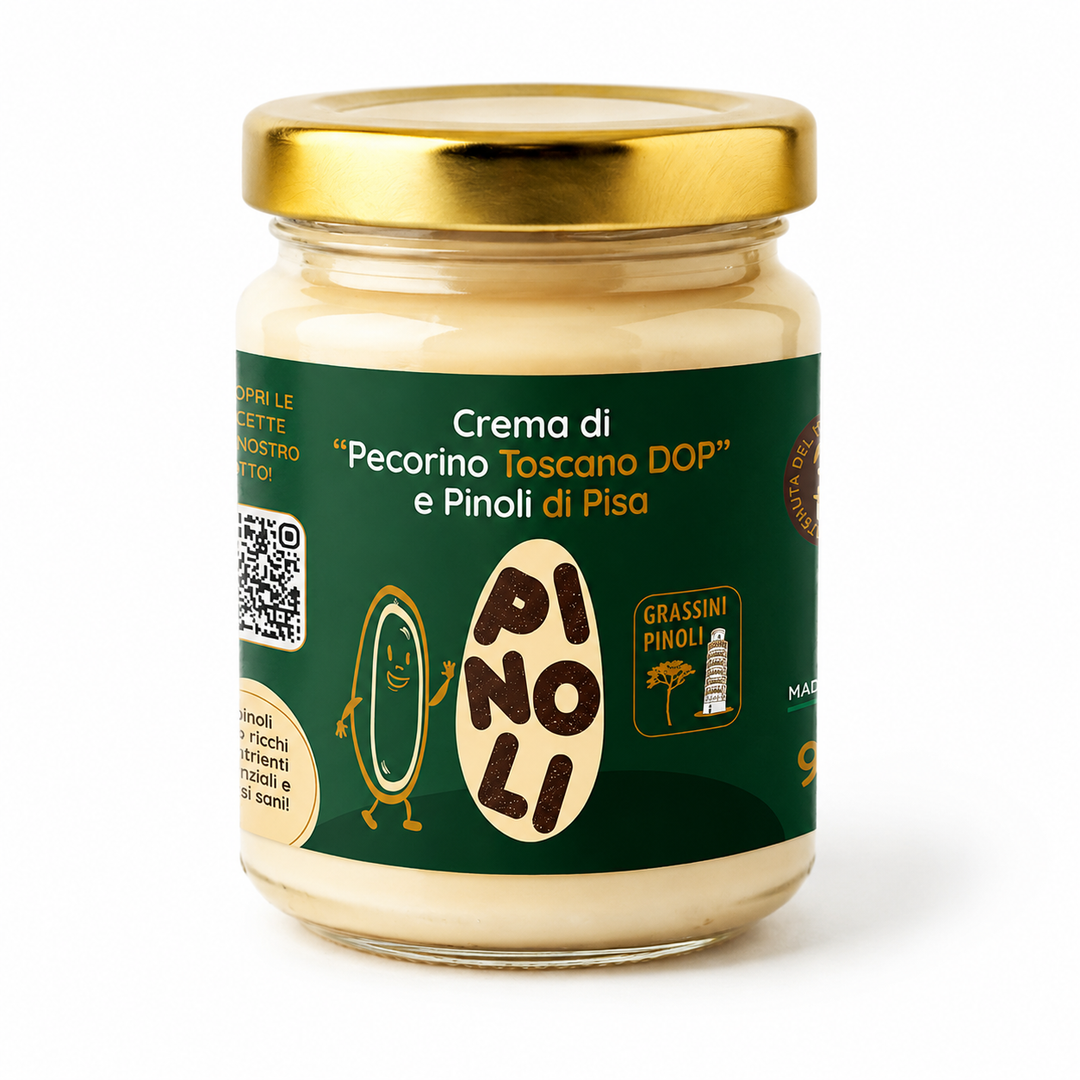 Crema di Pecorino Toscano DOP e Pinoli di Pisa 90gr