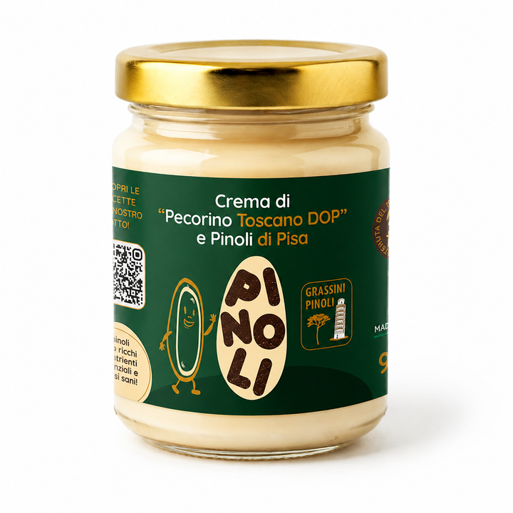 Crema di Pecorino Toscano DOP e Pinoli di Pisa 90gr